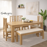 Amon Extra 6 seater Dining Set - Image 3