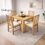 Alvar 4 seater Dining set - Image 4