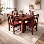 Alvar 4 seater Dining set - Image 3