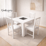 Alvar 4 seater Dining set - Image 2