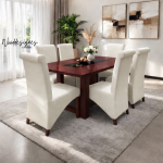 Alvar Deluxe 6 seater dining set - Image 3