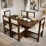 Alvar Retro 6 Seater Dining Set - Image 2
