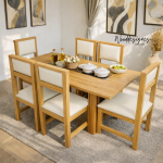Alvar Retro 6 Seater Dining Set - Image 4