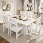 Alvar Retro 6 Seater Dining Set - Image 3