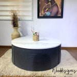 Margo Center Table(Grey) - Image 2