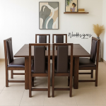Alvar Pad 6 Seater Dining Set - Image 4
