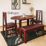 Sika Extra 4 Seater Oval Dining Set