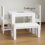 Alvar Retro Extra 4 Seater Dining Set - Image 3