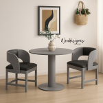 Alan 2 Seater Dining Set - Image 4
