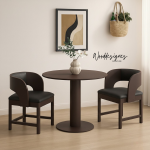 Alan 2 Seater Dining Set - Image 3