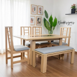 Alvar Extra 6 seater Dining Set - Image 3