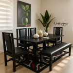 Alvar Pad Extra 6 Seater Dining Set - Image 3