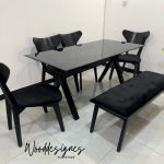 Cria Glass Top Dining Set